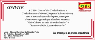 CTB e Sindicato realizam encontro regional em Ribeirão Preto