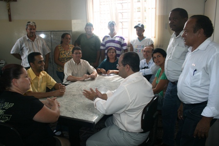 Diretoria Atuante visita prefeitura de Guatapará