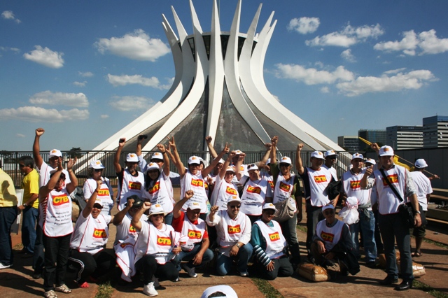 CTB Ribeirão participa de ato da Agenda Unitária em Brasília