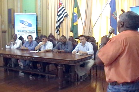 Agentes de Segurança são recebidos no Palácio Rio Branco