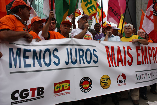 CTB convoca os sindicatos para o ato contra os juros