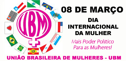 União Brasileira de Mulheres fará eventos em todo país