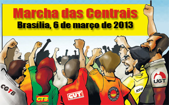 Marcha das centrais em 6 de março irá resgatar Agenda da Conclat