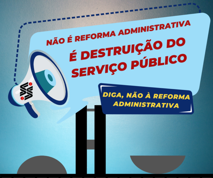 É destruição do serviço público